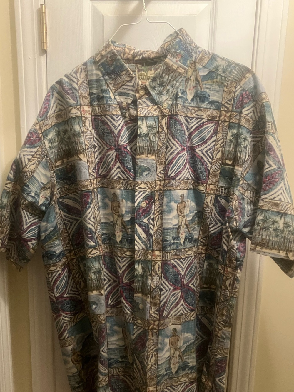 Reyn Spooner Holiday Shirt - 1994
